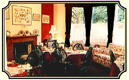 The guest lounge at Dene Villa